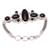 Onyx pendant bracelet, 'A Night to Remember' - Sterling Silver and Onyx Bracelet from Indonesia (image p168381) thumbail