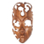 Wood mask, 'Lover' - Modern Wood Mask from Indonesia thumbail