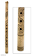 Bambusflöte, 'weißes Drachenlied' - handgefertigte Bambusflöte