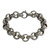 Men's sterling silver link bracelet, 'Inseparable' - Men's Sterling Silver Link Bracelet thumbail