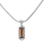 Smoky quartz pendant necklace, 'Paradise Lantern' - Sterling Silver and Smoky Quartz Pendant Necklace thumbail