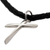 Men's sterling silver cross necklace, 'Holy Sacrifice' - Men's Sterling Silver Cross Necklace  (image 2f) thumbail