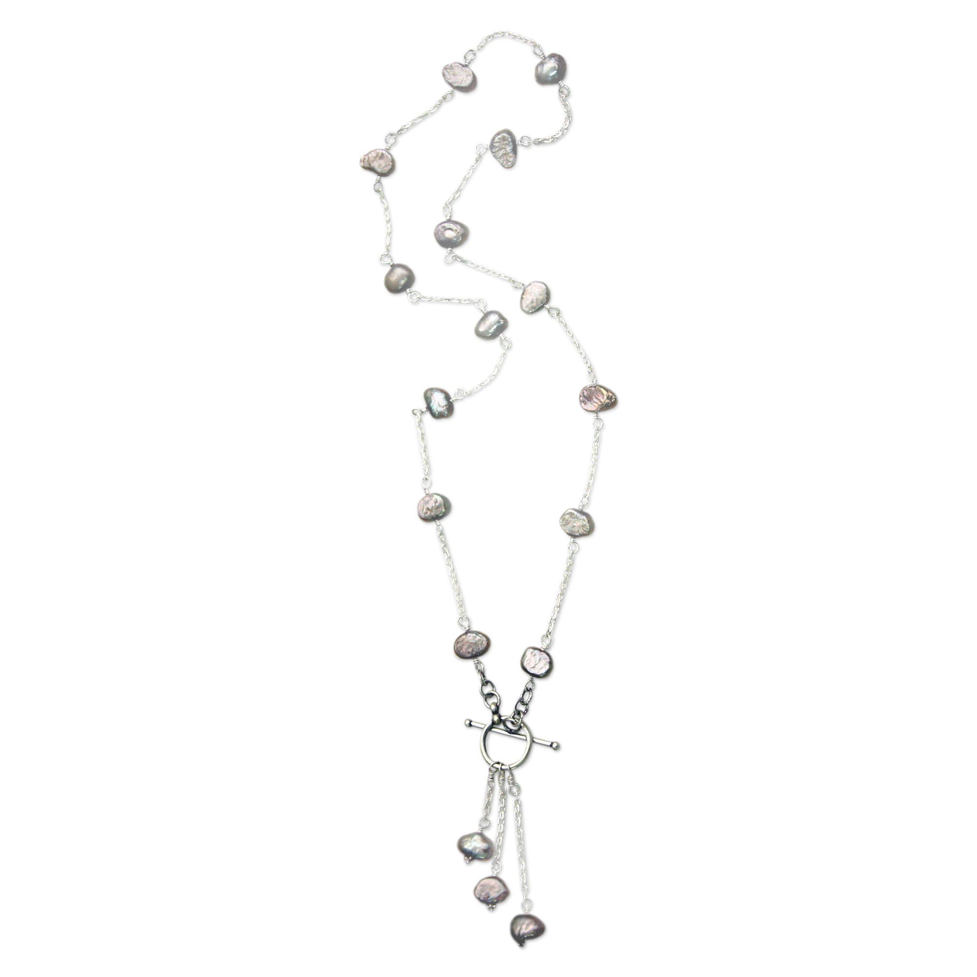 Pearl pendant necklace - Excellence | NOVICA