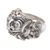 Men's sterling silver band ring, 'Rangda' - Men's Artisan Crafted Sterling Silver Band Ring (image 2d) thumbail