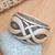 Men's sterling silver ring, 'Dragon Art' - Men's Sterling Silver Band Ring (image 2b) thumbail