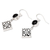 Onyx dangle earrings, 'Ballroom Dance' - Onyx dangle earrings