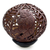 Coconut shell sculpture, 'Bamboo Panda' - Coconut Shell Sculpture with Stand (image 2a) thumbail