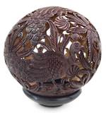 Escultura de cáscara de coco - Escultura de cáscara de coco hecha a mano