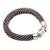 Sterling silver braided bracelet, 'Eternity' - Sterling Silver Chain Bracelet (image 2d) thumbail