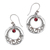 Garnet chandelier earrings, 'Royal Princess' - Garnet chandelier earrings (image 2a) thumbail