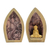 Wood statuette, 'Hidden Buddha' - Buddhism Wood Sculpture (image 2e) thumbail