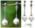 Pearl dangle earrings, 'Luxurious' - Handmade Pearl and Sterling Silver Dangle Earrings (image 2) thumbail
