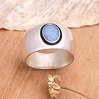 Opal band ring, 'Desire' - Opal band ring