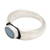 Opal-Solitärring - Ring aus Sterlingsilber und Opal