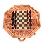 Wood chess set, 'The General' - Wood chess set