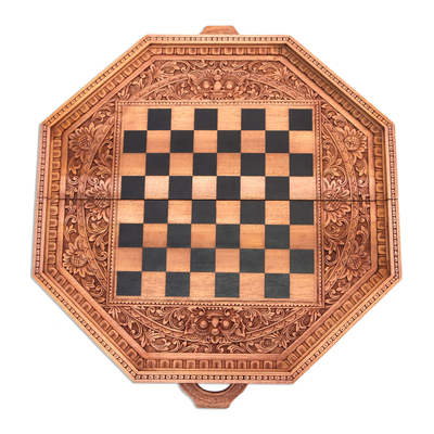 Wood chess set, 'The General' - Wood chess set