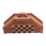 Wood chess set, 'The General' - Wood chess set