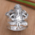 Men's sterling silver ring, 'Lord Ganesha' - Men's Sterling Silver Hindu Ring (image 2b) thumbail