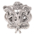 Men's sterling silver ring, 'Lord Ganesha' - Men's Sterling Silver Hindu Ring (image 2g) thumbail