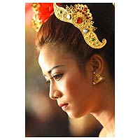 'Beauty of a Balinese Woman' - Photograph of a Balinese Woman Dancer