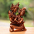 Wood sculpture, 'Hindu Love Story' - Hindu Love Story Wood Sculpture of Rama and Sita (image 2b) thumbail