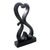 Wood sculpture, 'Love Unites' - Artisan Crafted Romantic Wood Sculpture (image 2b) thumbail