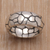 Sterling silver band ring, 'Karma Path' - Modern Sterling Silver Band Ring (image 2) thumbail