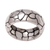 Sterling silver band ring, 'Karma Path' - Modern Sterling Silver Band Ring thumbail