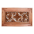 Wood relief panel, 'Flower of Dreams' - Floral Wood Relief Panel thumbail