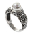 Pearl cocktail ring, 'Inspiration' - Pearl cocktail ring thumbail