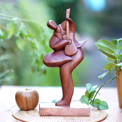 Escultura de madera - Escultura de madera hecha a mano