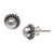 Cultured pearl stud earrings, 'Discernment' - Bridal Cultured Pearl and Sterling Silver Stud Earrings (image 2c) thumbail