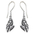 Sterling silver dangle earrings, 'Fledgling Butterfly' - Sterling Silver Handcrafted Dangle Earrings