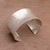 Sterling silver cuff bracelet, 'Circle of Joy' - Sterling silver cuff bracelet (image 2d) thumbail
