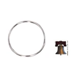 Sterling silver bangle bracelet, 'Simplicity in the Round' - Polished Round Sterling Silver Bangle Bracelet