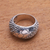 Men's sterling silver ring, 'Brave One' - Men's sterling silver ring (image 2c) thumbail