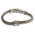 Men's citrine braided bracelet, 'Meditate' - Men's citrine braided bracelet (image 2b) thumbail