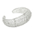 Sterling silver cuff bracelet, 'Energized' - Sterling silver cuff bracelet (image 2b) thumbail
