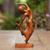 Wood sculpture, 'Spirit Dancer' - Wood sculpture (image 2b) thumbail