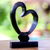 Wood sculpture, 'Bonds of the Heart' - Romantic Wood Sculpture from Indonesia (image 2b) thumbail