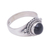 Onyx cocktail ring, 'Promise Me' - Onyx and Sterling Silver Ring (image 2e) thumbail