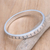Sterling silver bangle bracelet, 'Shining Coins' - Artisan Crafted Sterling Silver Bangle Bracelet (image 2b) thumbail