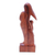 Escultura de madera - Escultura familiar de madera artesanal