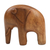 Wood sculpture, 'Modern Elephant' - Artisan Crafted Wood Sculpture thumbail