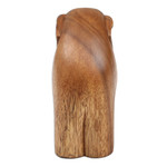 Wood sculpture, 'Modern Elephant' - Artisan Crafted Wood Sculpture