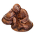 Wood sculpture, 'Quiescent Buddha' - Hand Carved Buddhism Sculpture thumbail