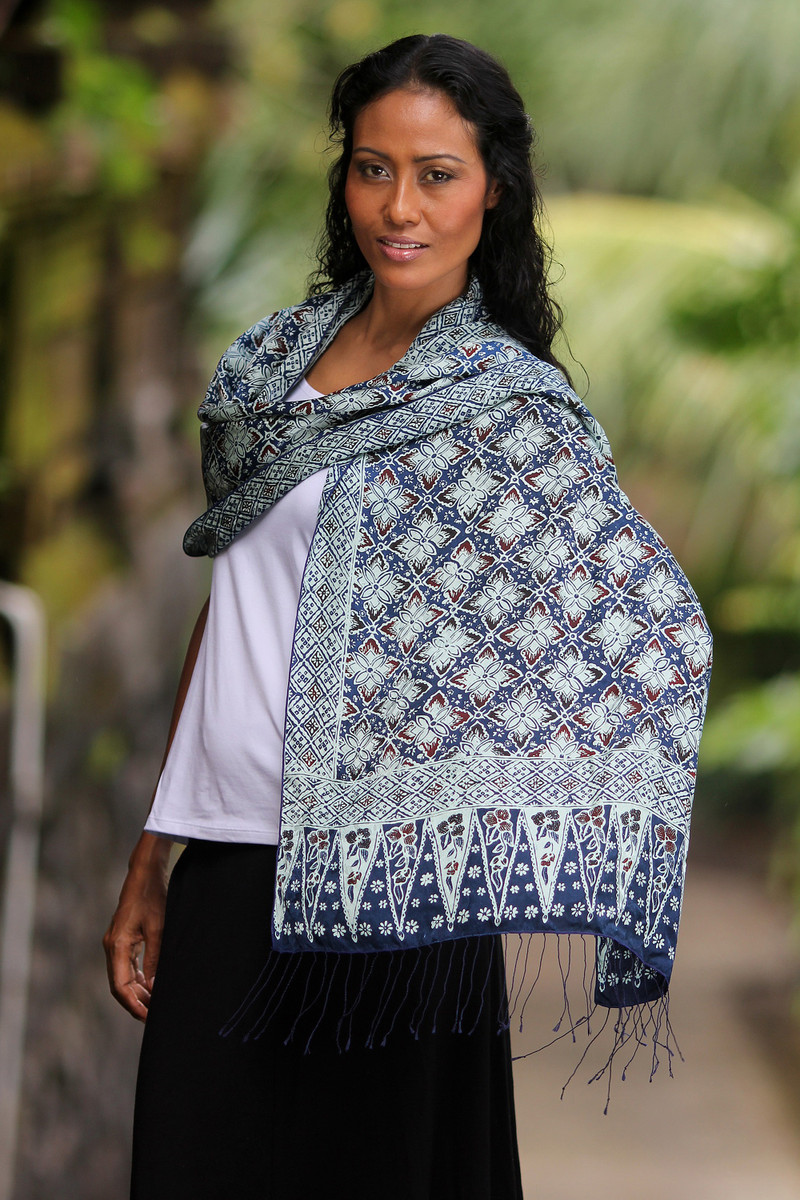 batik shawl
