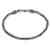 Sterling silver chain bracelet, 'Borobudur Collection' - Hand Made Sterling Silver Chain Bracelet thumbail