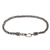 Sterling silver chain bracelet, 'Borobudur Collection' - Hand Made Sterling Silver Chain Bracelet (image 2b) thumbail