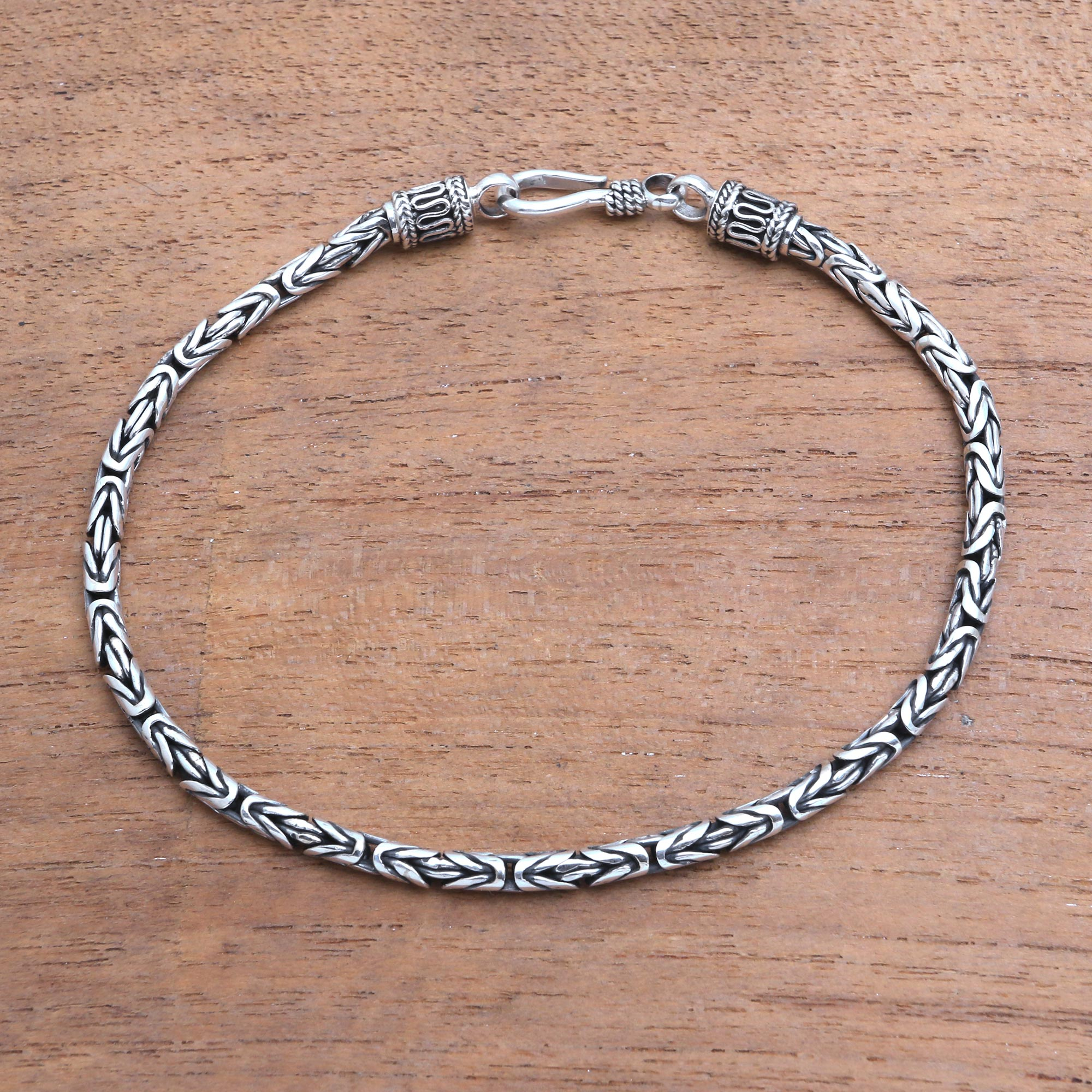 clearance for sale Size Handcrafted 925 Sterling Silver Silver 9 Indonesian  Style Bangle Bracelet US - jetlitransfer.com